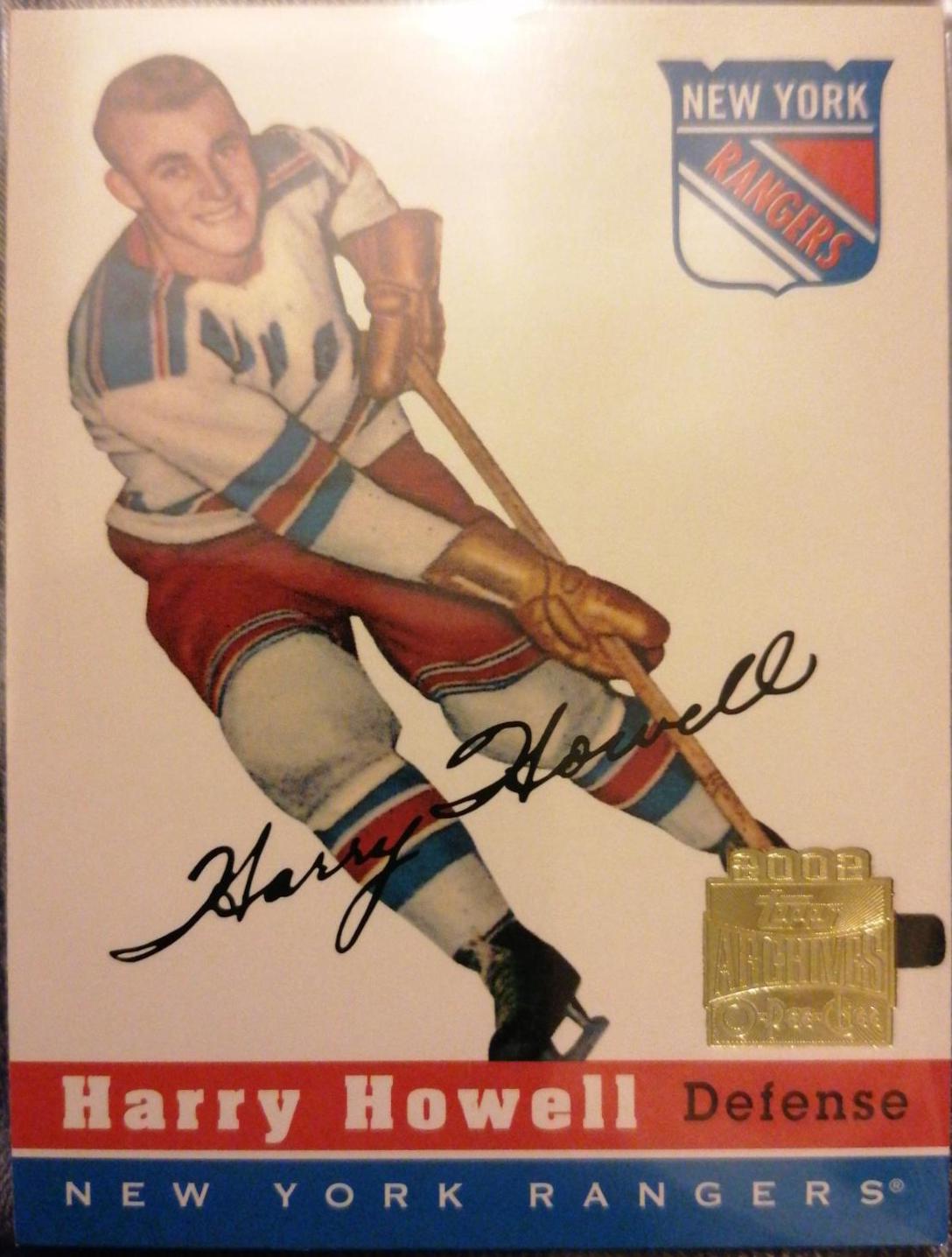 Harry Howell #4 Hockey Cards 2001 Topps Archives