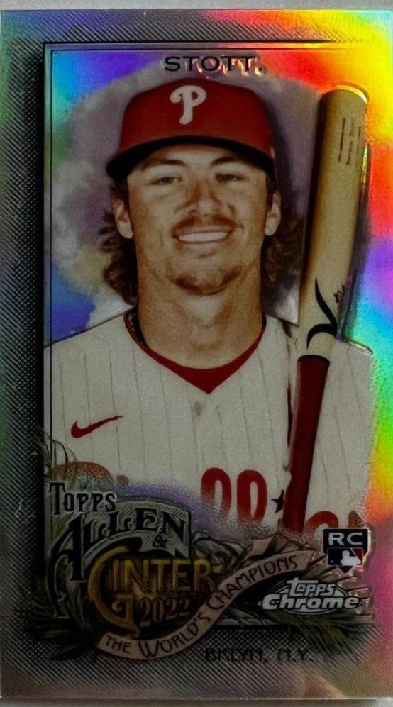 Bryson Stott #256 2022 Topps Allen & Ginter Chrome Baseball