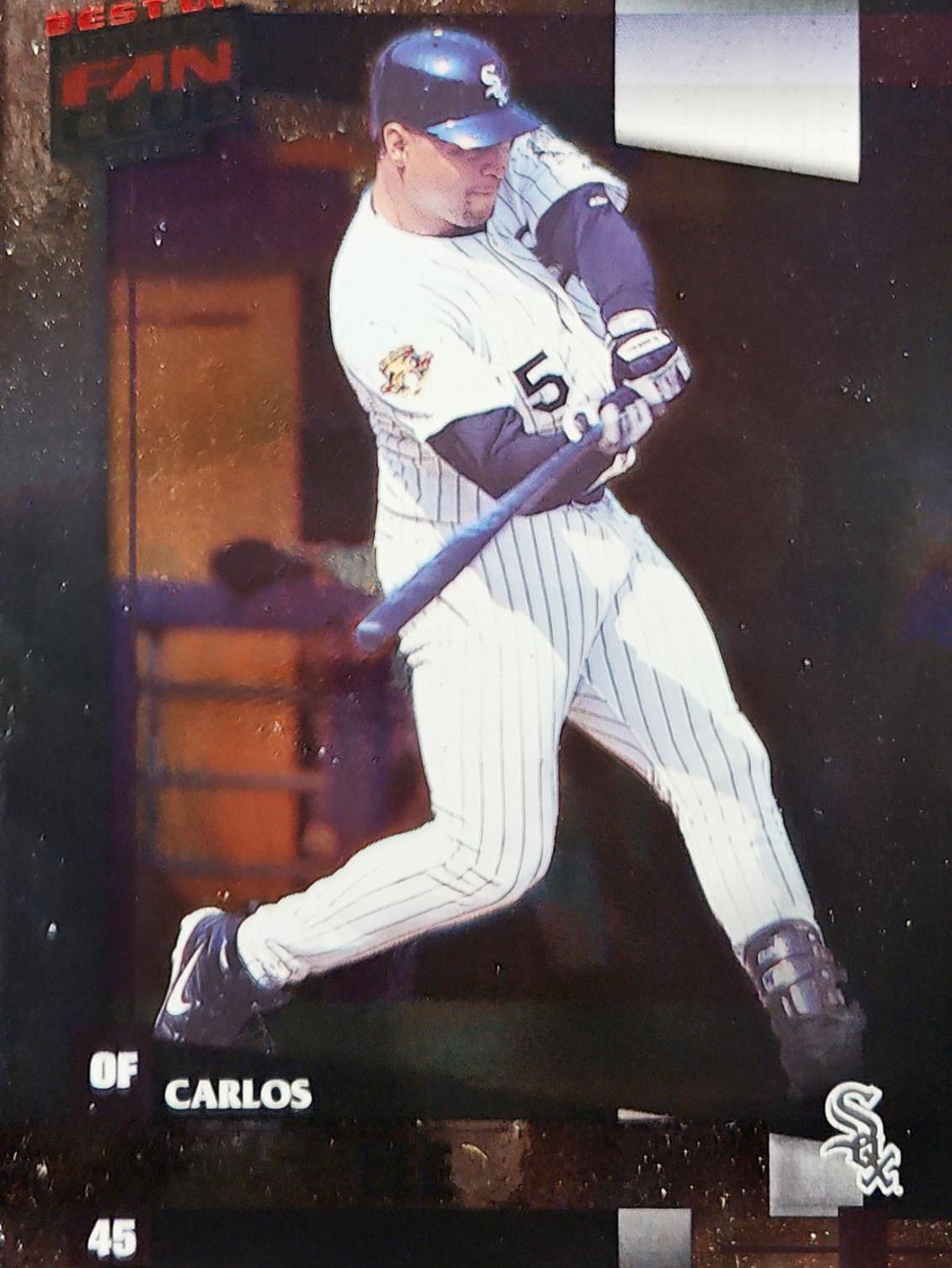Carlos Lee #117 Baseball Cards 2002 Donruss Best of Fan Club Artists