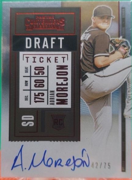 Adrian Morejon [Autograph Draft Red] #108