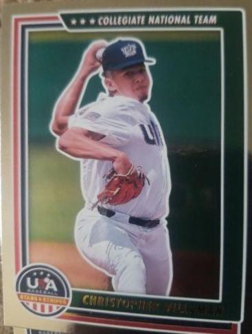 Christopher Villaman #45 Baseball Cards 2022 Panini Stars & Stripes USA