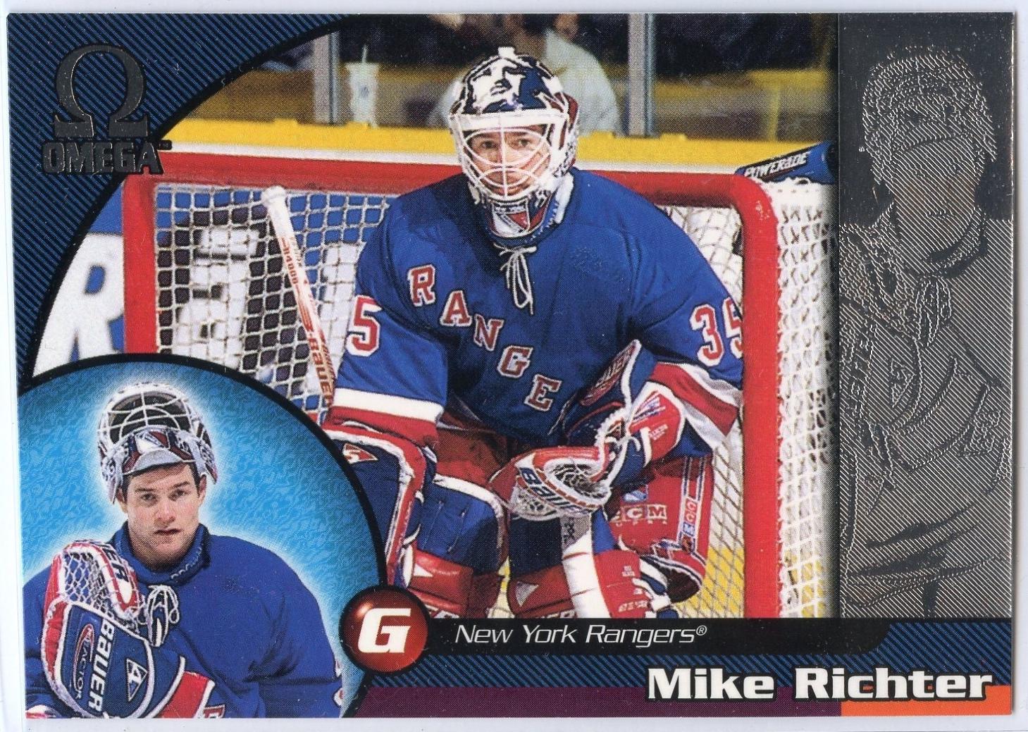 Mike Richter #161 1998 Pacific Omega Hockey