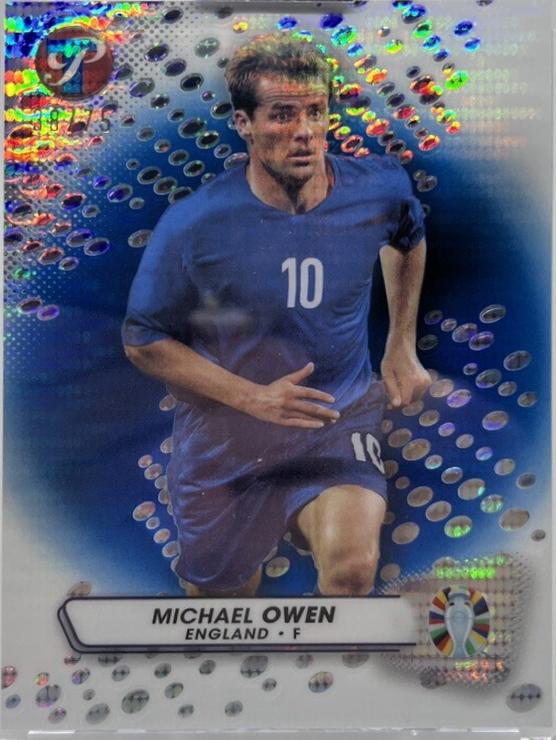 Michael Owen [Pristine Blue Refractor] #34