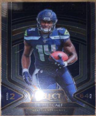 DK Metcalf #9 Football Cards 2019 Panini Select Rookie Selections