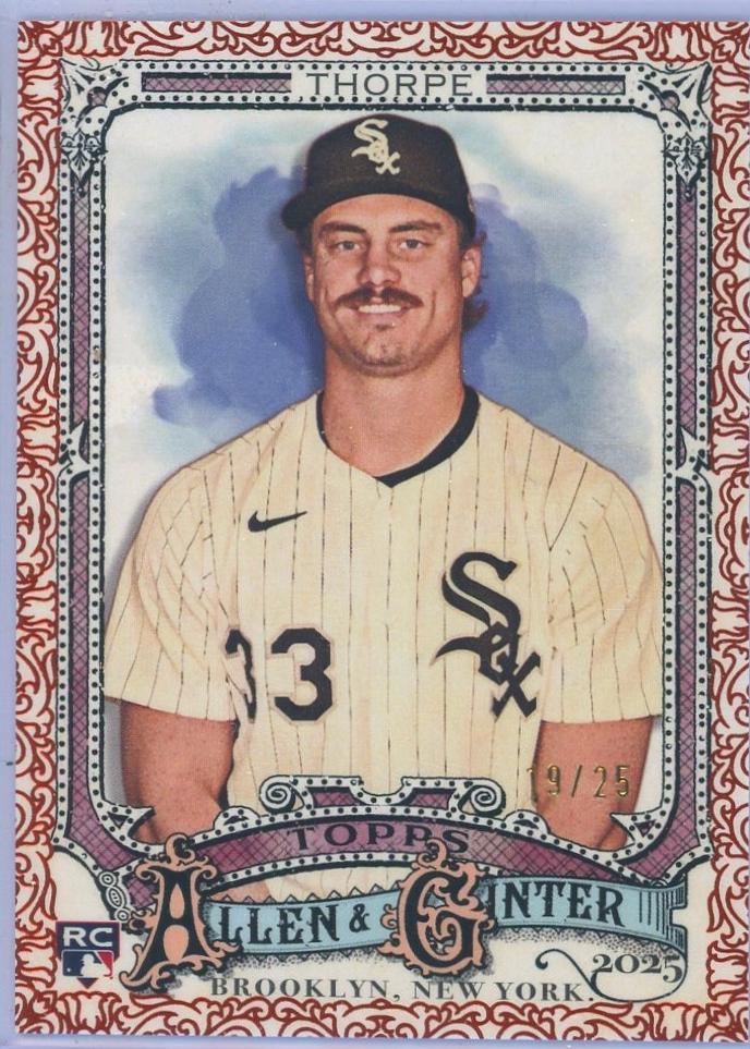 Drew Thorpe [Orange Foil Filagree] #250
