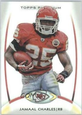 Jamaal Charles #16 Football Cards 2012 Topps Platinum