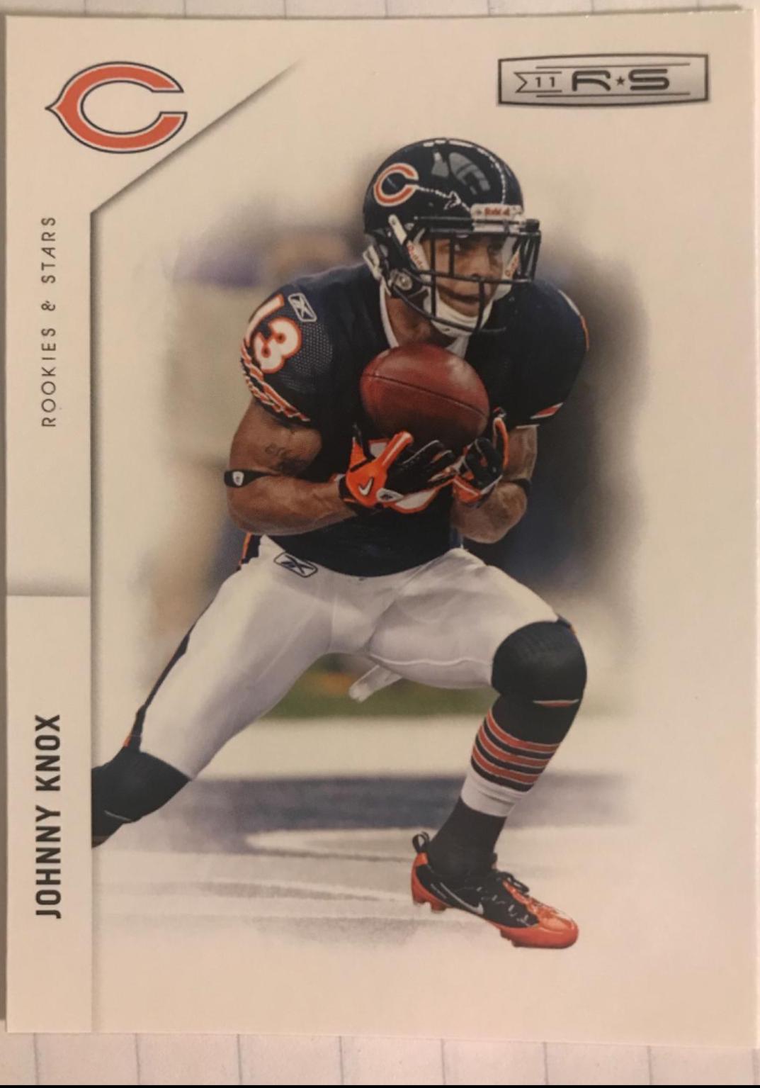 Johnny Knox #27 Football Cards 2011 Panini Rookies & Stars