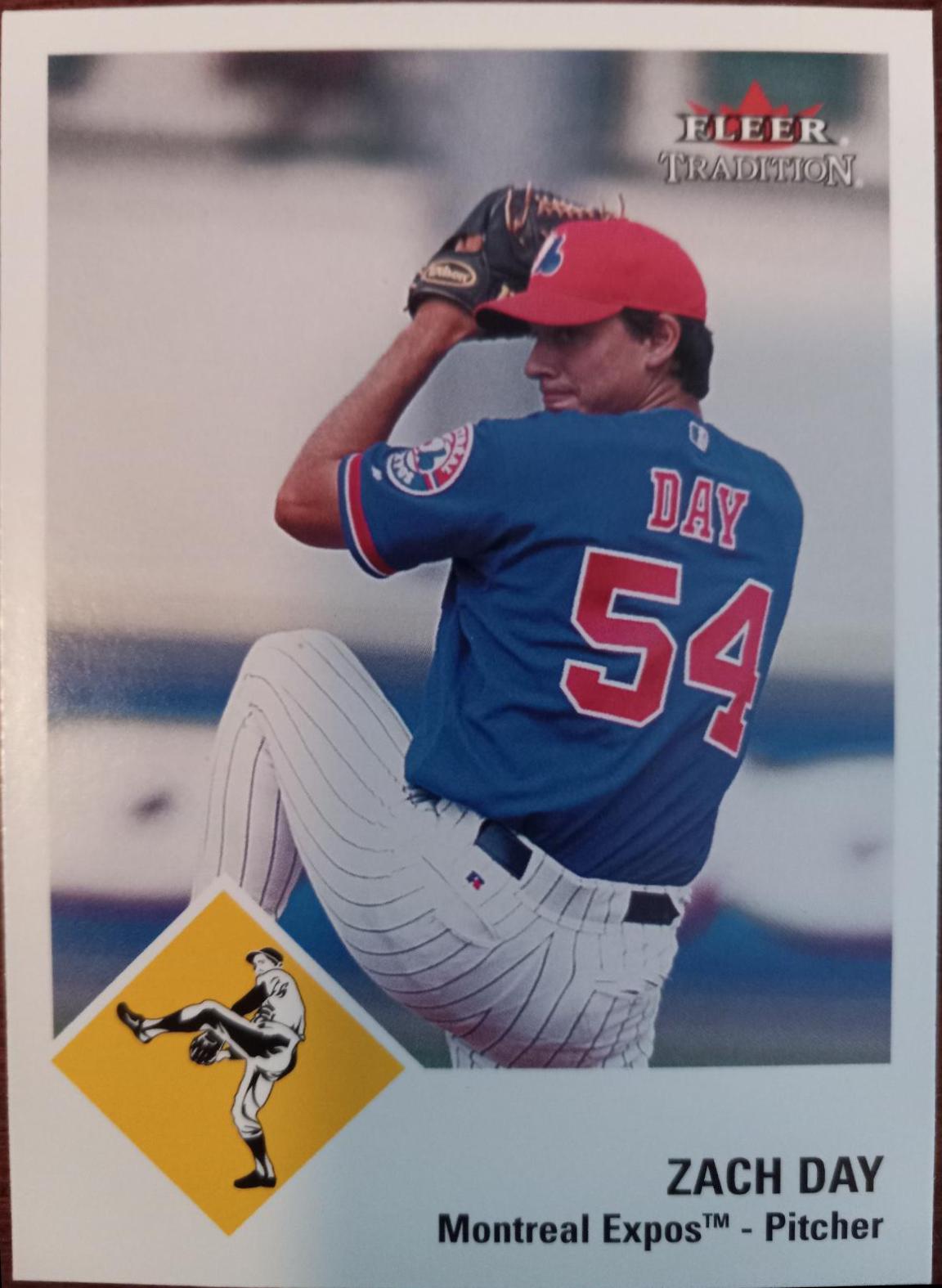 Zach Day #150 Baseball Cards 2003 Fleer Tradition