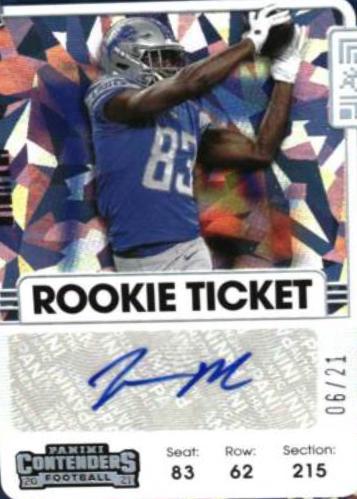 Javon McKinley [Autograph Cracked Ice] #294