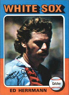 Ed Herrmann #219 1975 Topps Mini Baseball