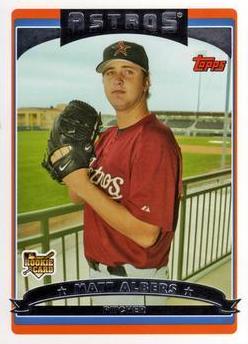 Matt Albers #UH169 Baseball Cards 2006 Topps Updates & Highlights