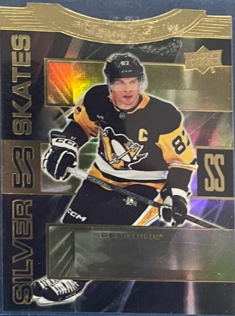 Sidney Crosby #SS-19 Hockey Cards 2024 Upper Deck Silver Skates