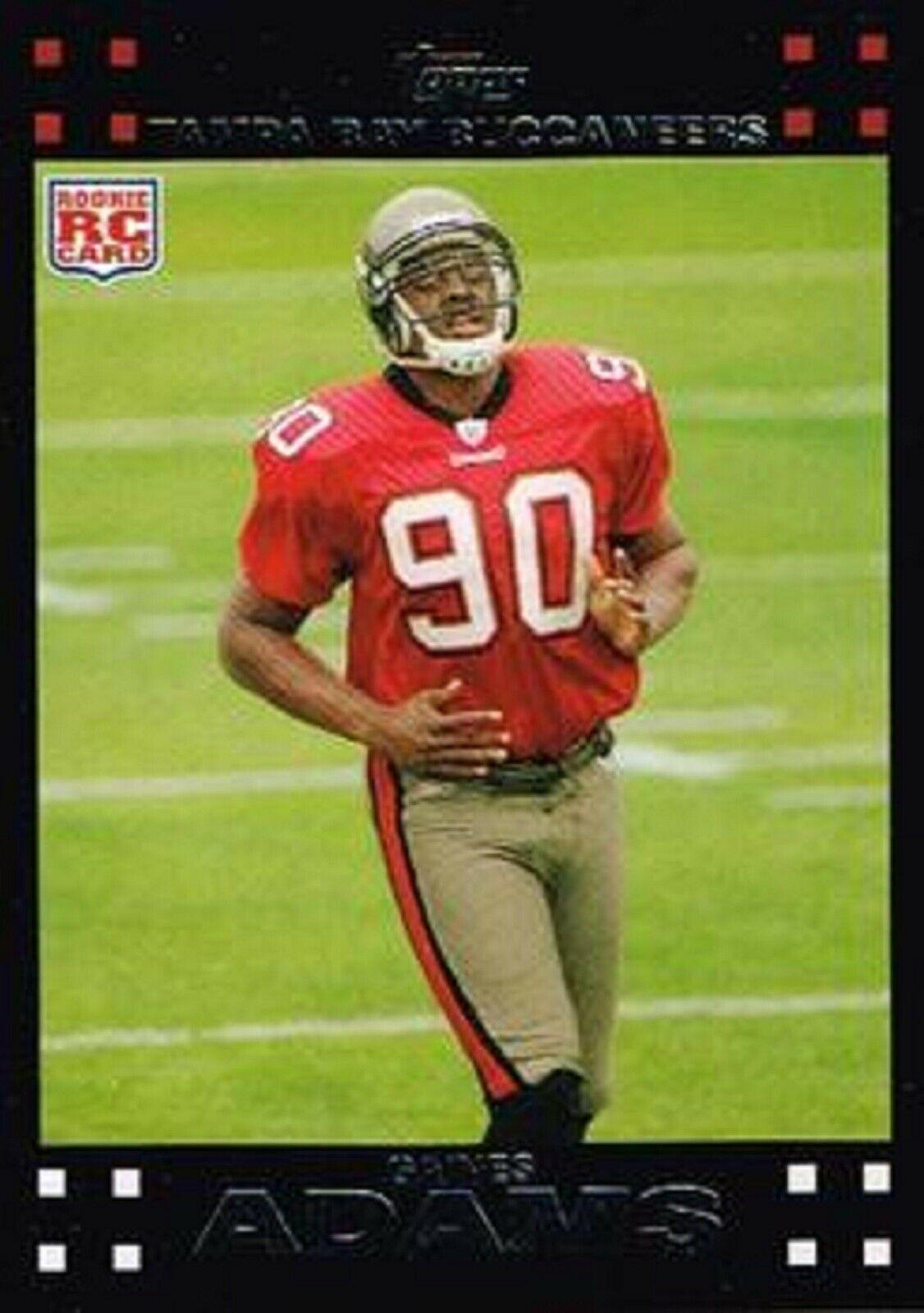 Gaines Adams #351 Football Cards 2007 Topps