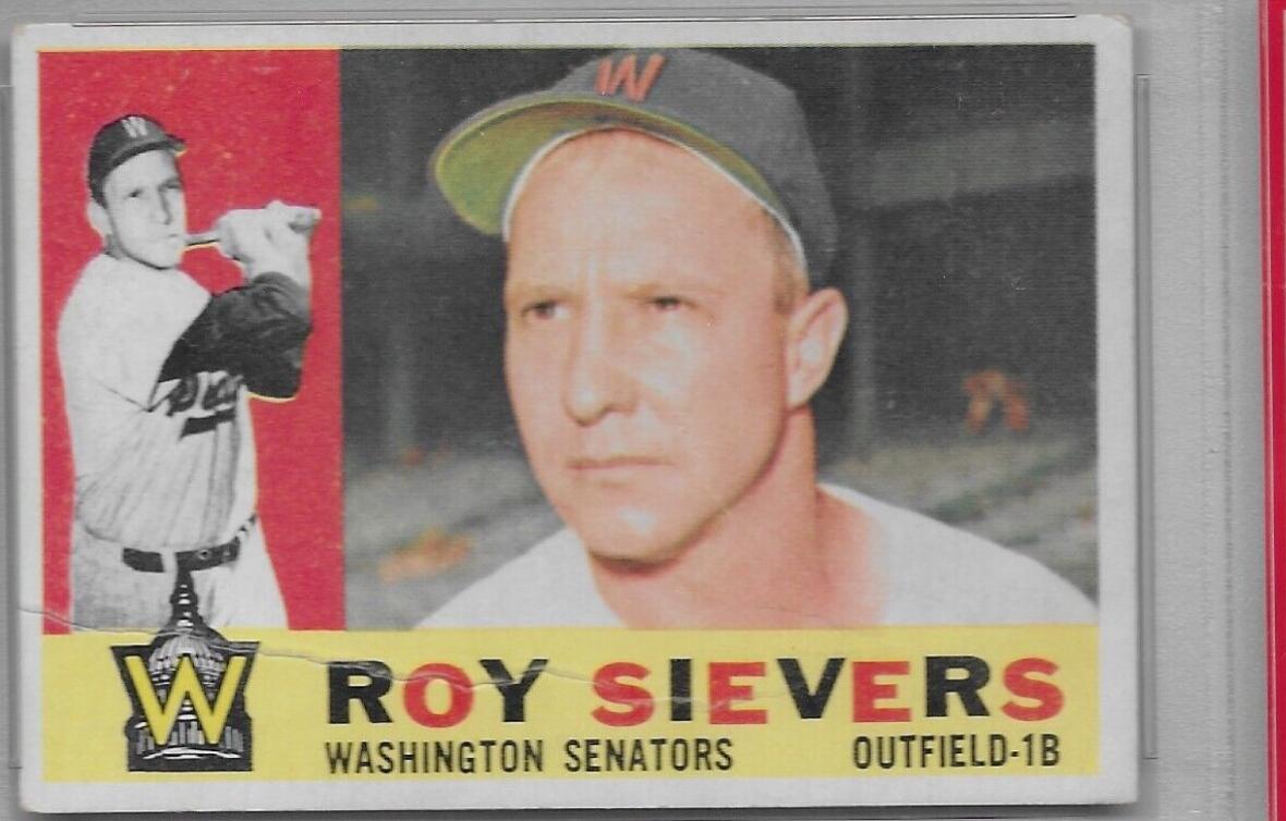Roy Sievers #25 Baseball Cards 1960 Venezuela Topps
