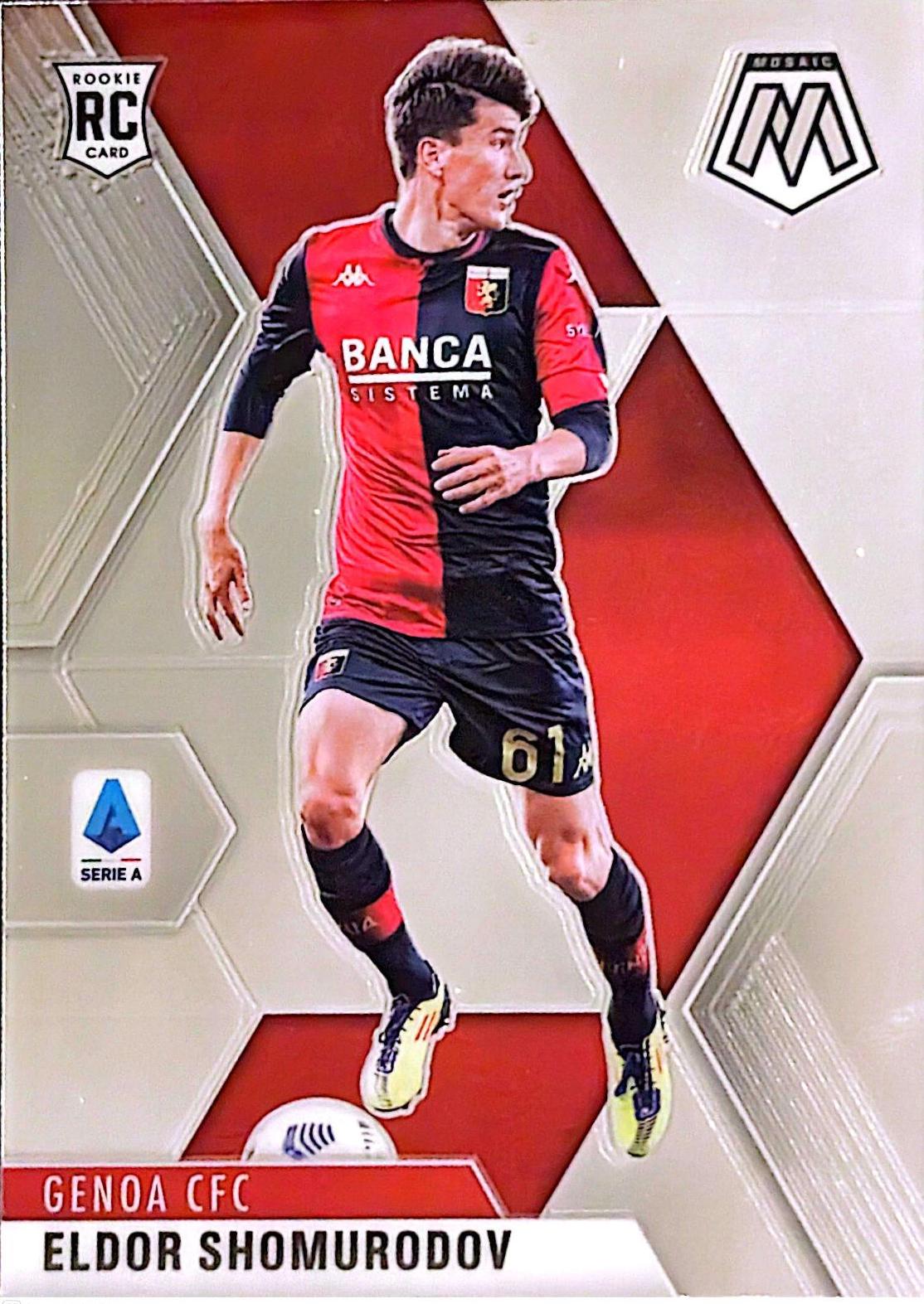 Eldor Shomurodov #50 2020 Panini Mosaic Serie A