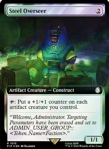 Steel Overseer [Foil] (Magic Fallout)