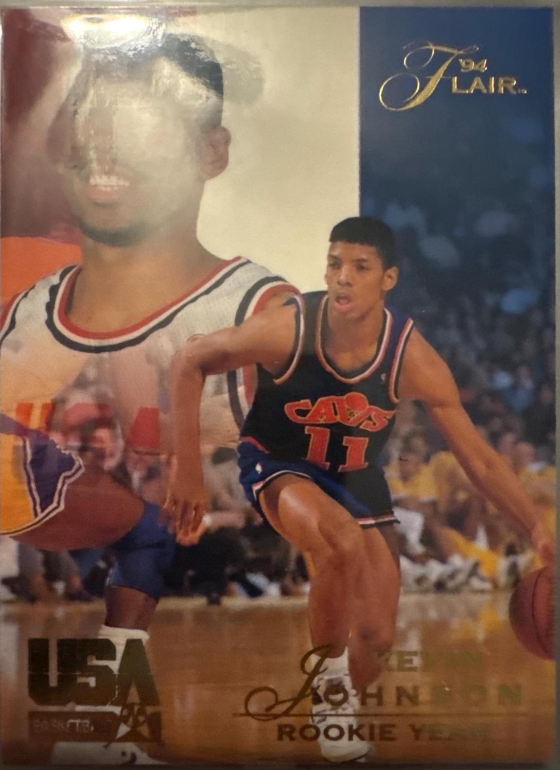 Kevin Johnson #M5 1994 Flair USA Basketball