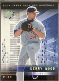 Kerry Wood #92 Baseball Cards 2004 Spx