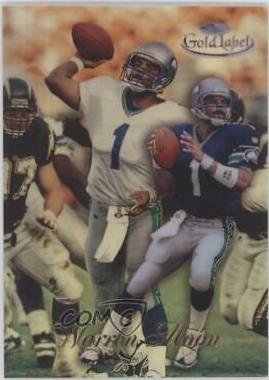 Warren Moon #72 1998 Topps Gold Label Football