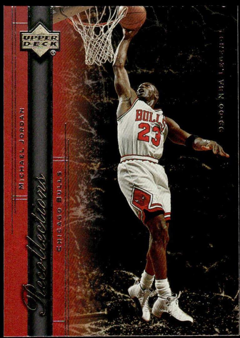 Michael Jordan #R1 Basketball Cards 1999 Upper Deck Legends Recollection