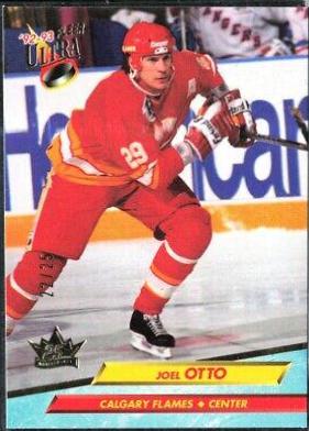 Joel Otto #26 Hockey Cards 1992 Ultra