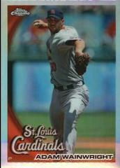 Adam Wainwright #43 Baseball Cards 2010 Topps Chrome Prices