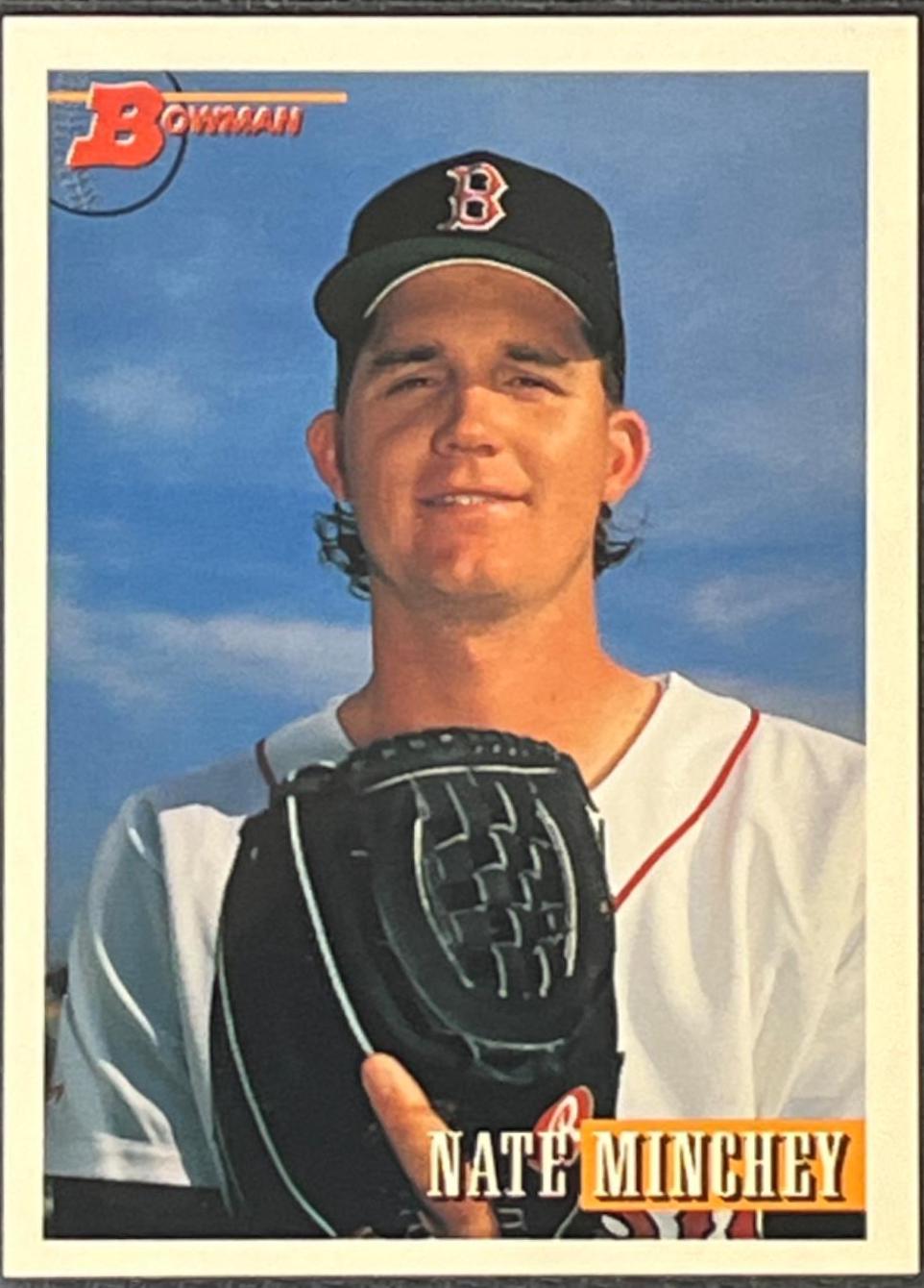 Nate Minchey #31 Baseball Cards 1993 Bowman