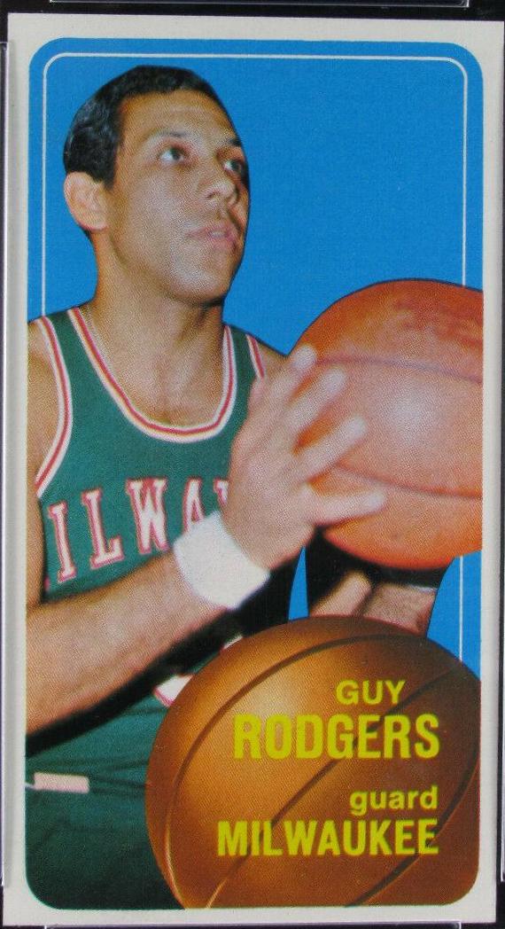 Guy Rodgers #22 Basketball Cards 1970 Topps