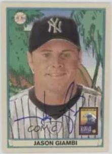 Jason Giambi #JG Baseball Cards 2003 Upper Deck Play Ball Hawaii Trade Conference Autograph