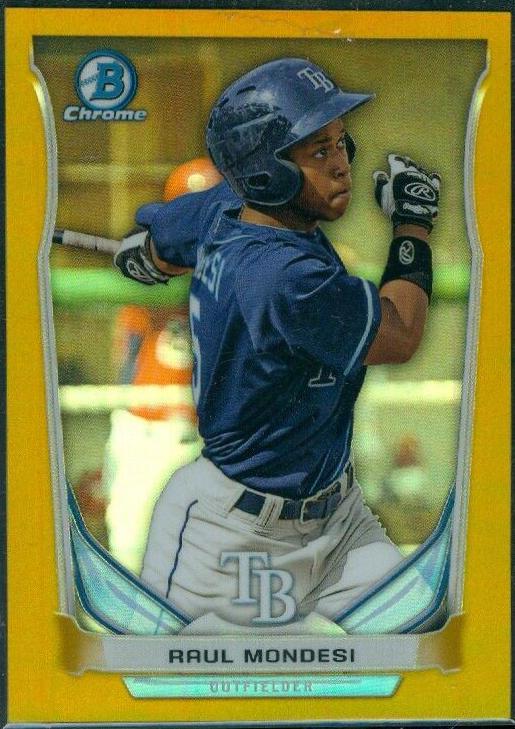 Raul Mondesi [Gold Refractor] #BCP39