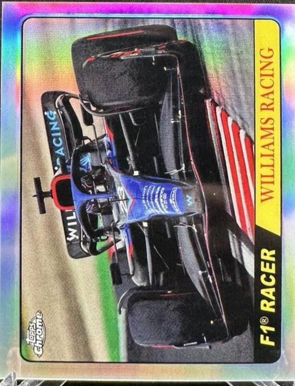Alexander Albon #T68-AA Racing Cards 2022 Topps Chrome Formula 1 1968 Hot Rods