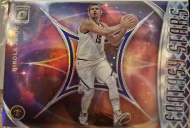 Nikola Jokic #5 Basketball Cards 2019 Panini Donruss Optic Fantasy Stars