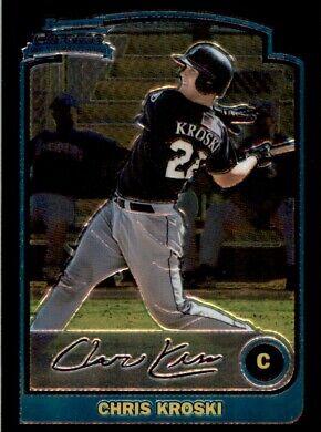 Chris Kroski #245 Baseball Cards 2003 Bowman Chrome