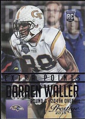 Darren Waller [Extra Points Platinum] #222