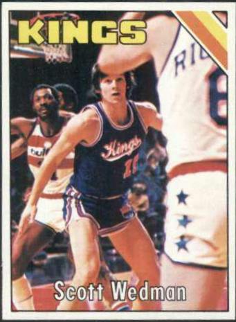 Scott Wedman #89 Basketball Cards 1975 Topps