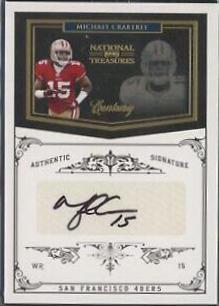Michael Vick #115 2010 Playoff National Treasures Football