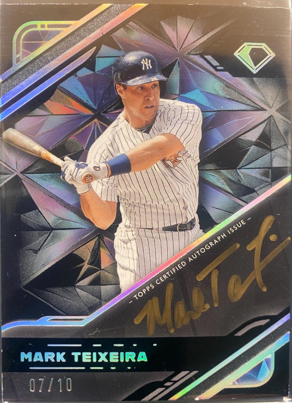 Mark Teixeira [Gold Ink Gold] #BPA-MT