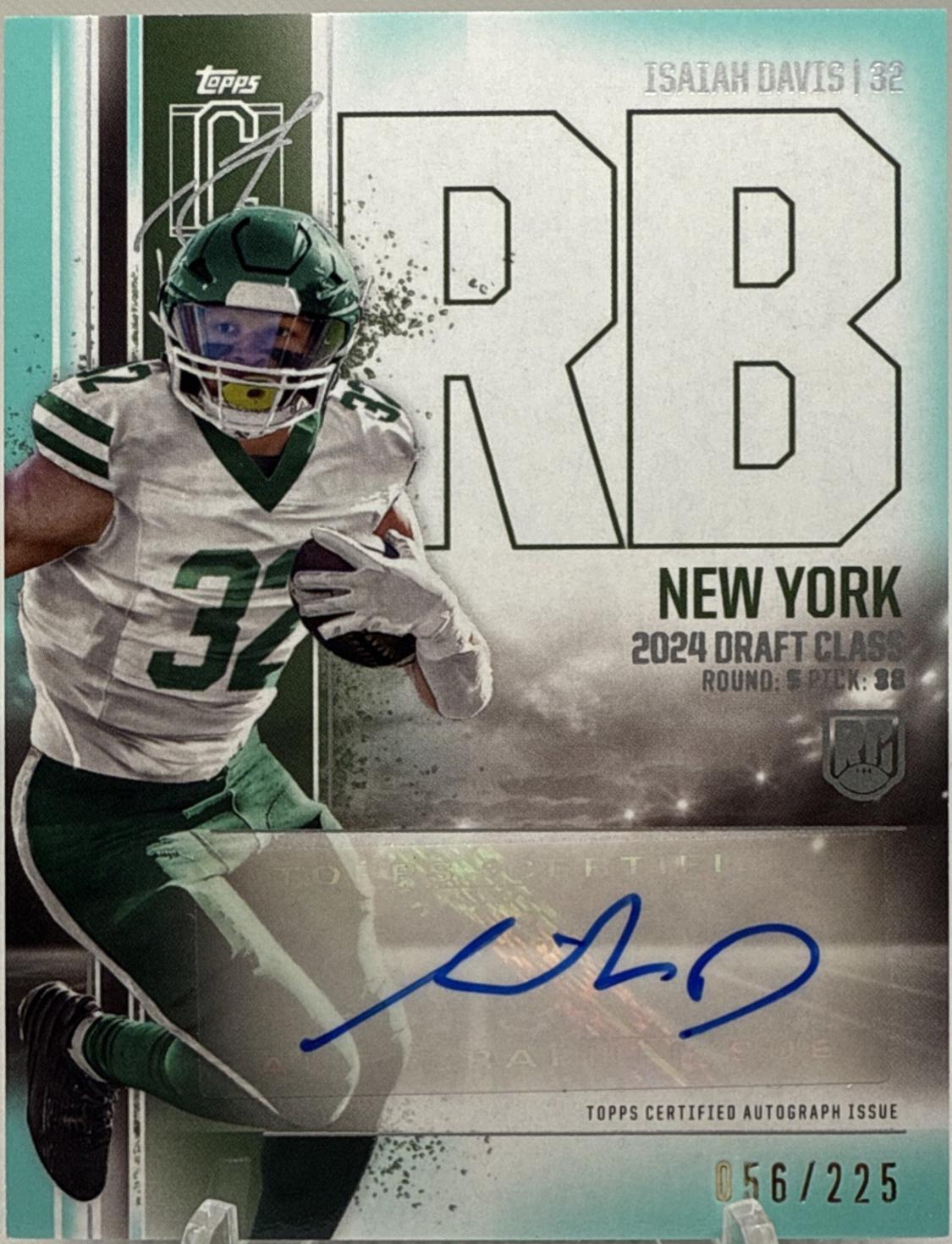 Isaiah Davis [Teal] #RCA-ID
