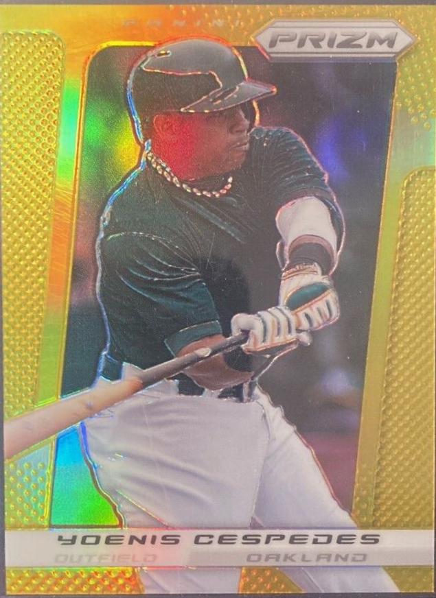 Yoenis Cespedes #32 Baseball Cards 2013 Panini Prizm