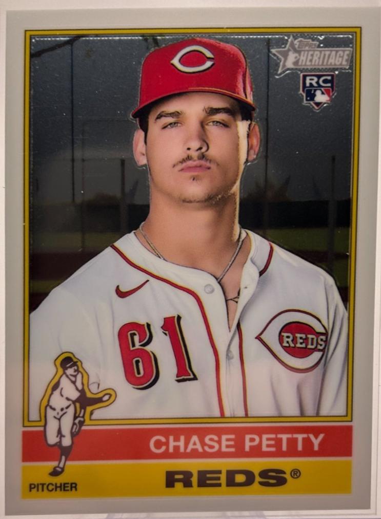 Chase Petty [Refractor Chrome] #607