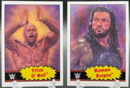 Titus O'Neil #21 Wrestling Cards 2021 Topps Living WWE