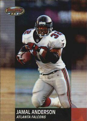 Jamal Anderson #38 Football Cards 2001 Bowman's Best