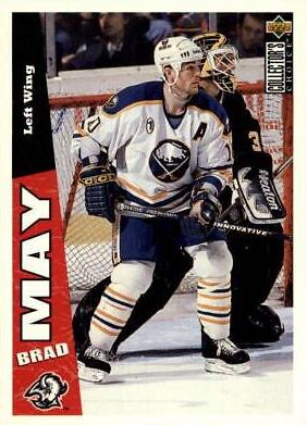 Brad May #29 Hockey Cards 1996 Collector's Choice