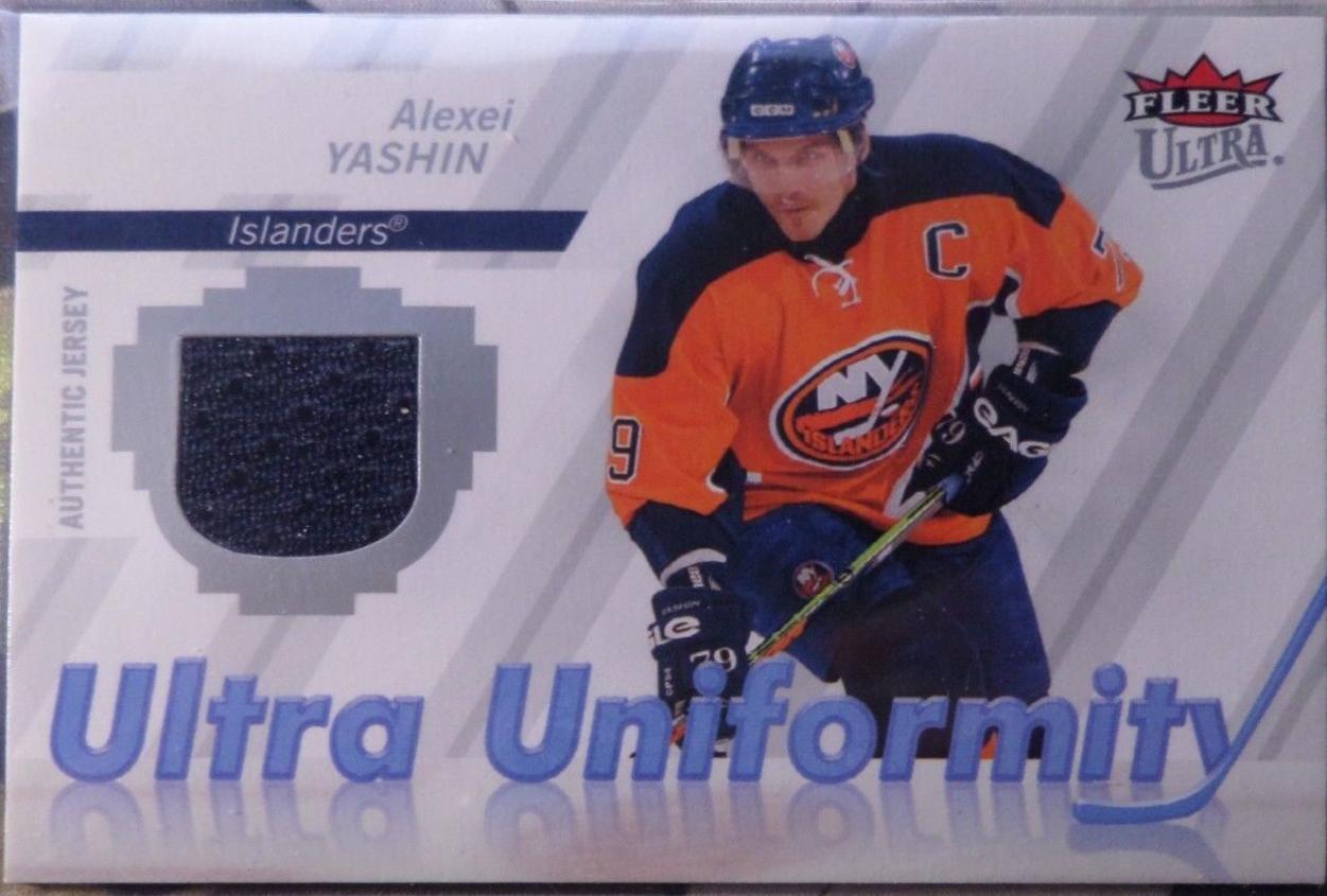 Alexei Yashin #U-AY Hockey Cards 2007 Ultra Uniformity