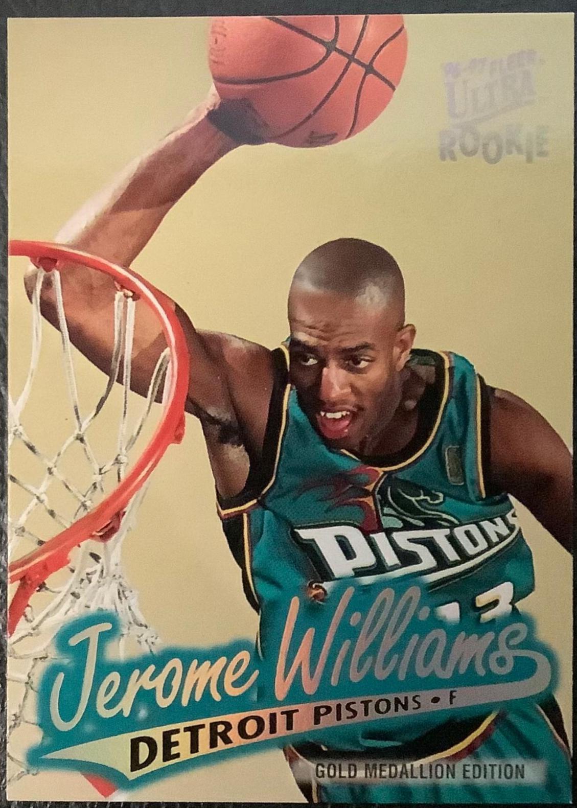 Jerome Williams #G-184 Basketball Cards 1996 Ultra Gold Medallion