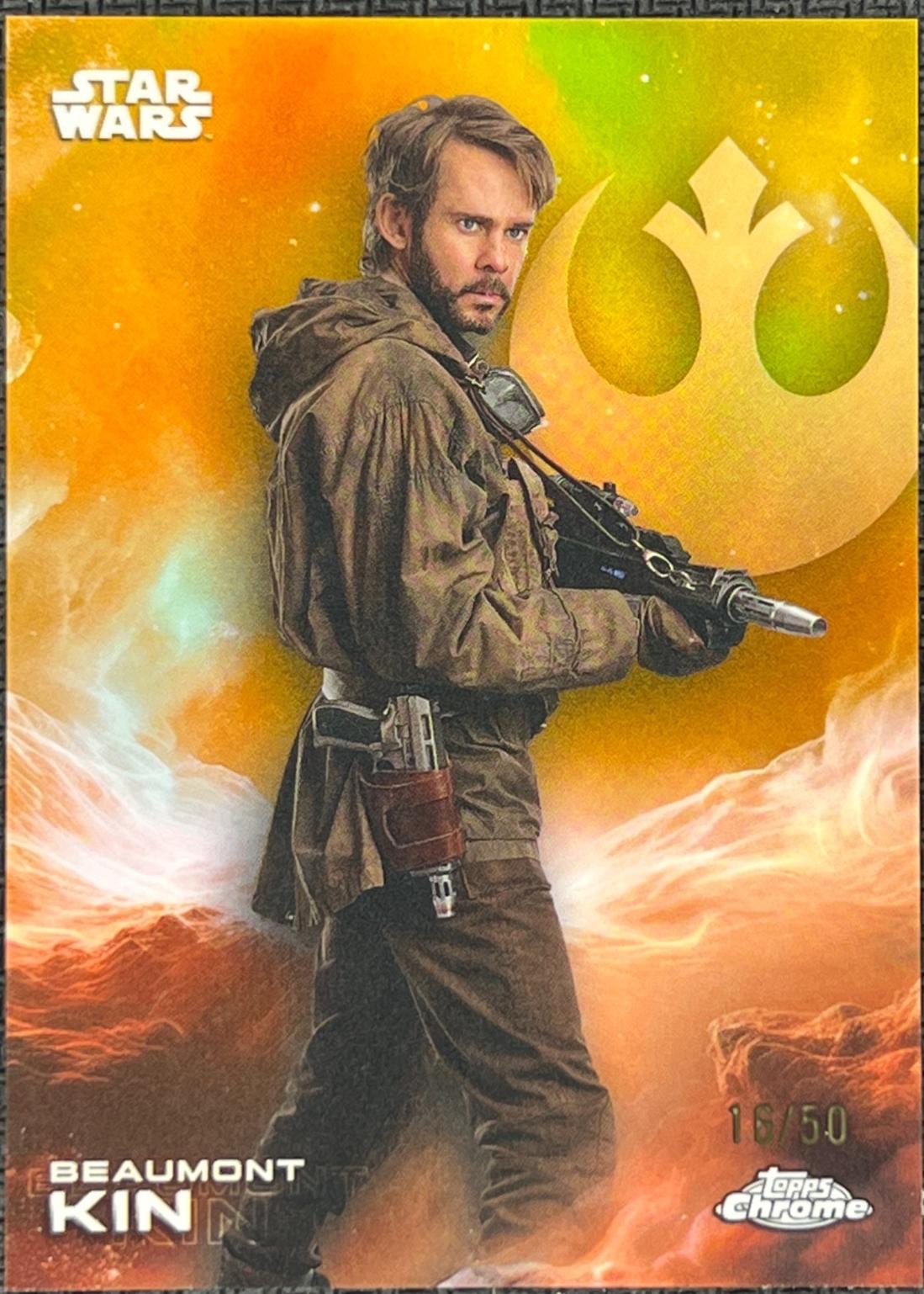 Beaumont Kin [Gold] #106 Prices | Star Wars 2025 Topps Chrome | Star ...