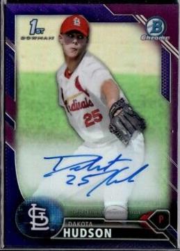Dakota Hudson [Purple Refractor] #CDA-DH