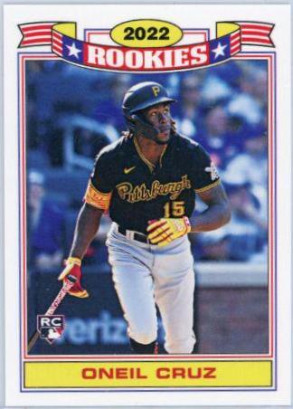 Oneil Cruz #145 Baseball Cards 2022 Topps Throwback Thursday