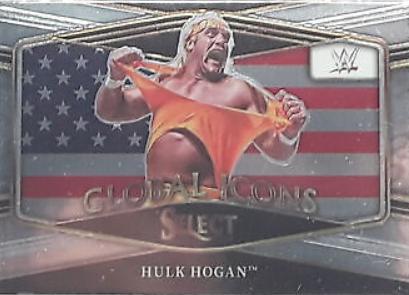 Hulk Hogan #20 Wrestling Cards 2022 Panini Select WWE Global Icons
