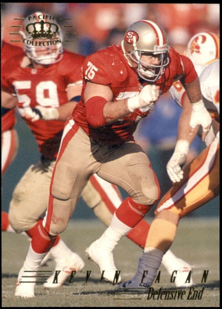 Kevin Fagan #33 Football Cards 1994 Pacific